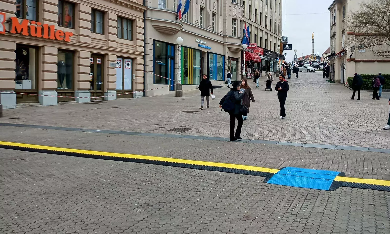 Postavljanje u javnim prostorima